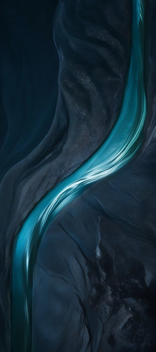 Deep Blue River Flow - Related OpersCraft wallpaper