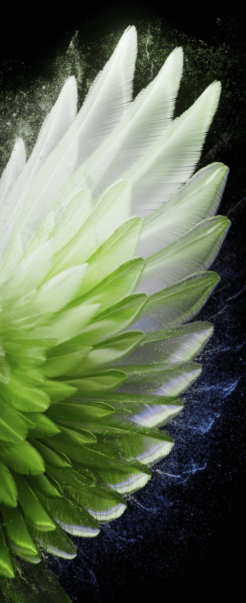 Feathered Nebula Abstract
