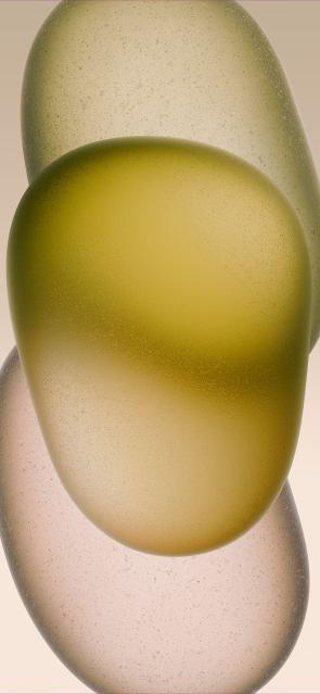 Frosted Glass Pebbles - apple Wallpaper