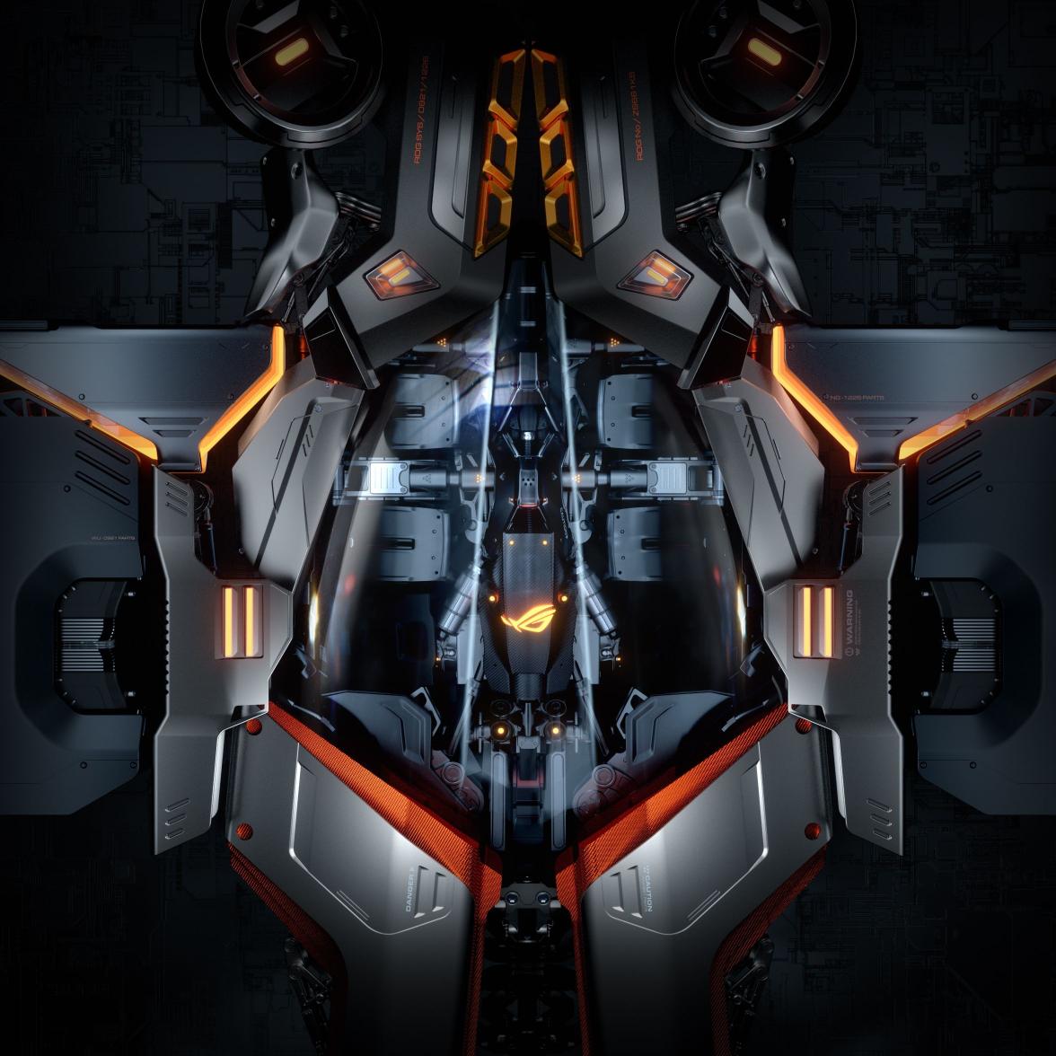 Futuristic Sci-Fi Machine - asus Wallpaper