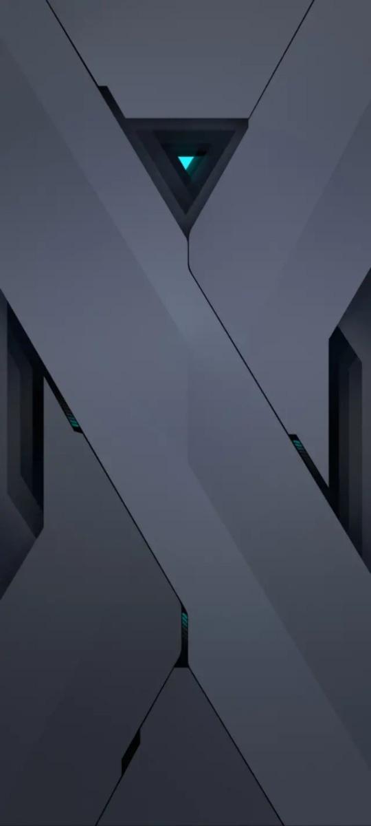 Geometric Sci-Fi Design - xiaomi Wallpaper
