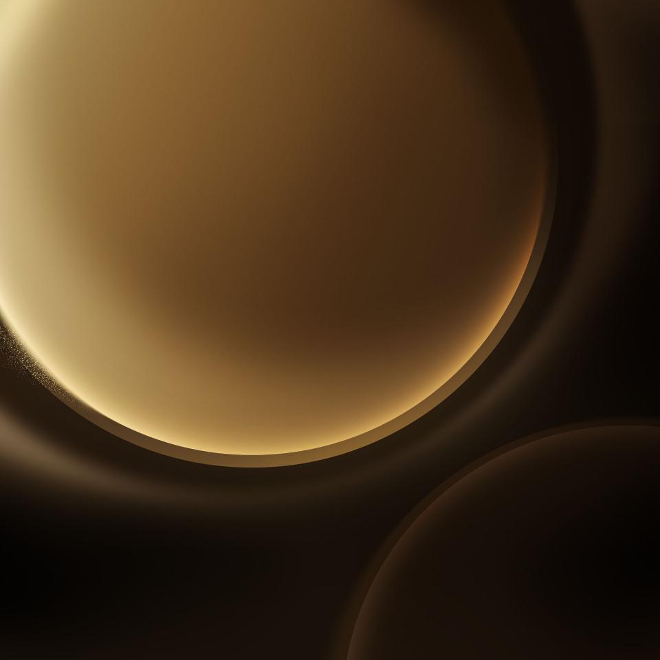 Golden Abstract Spheres - Related StockWalls wallpaper
