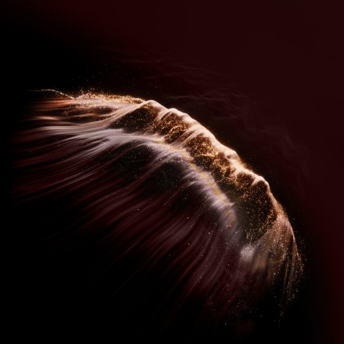 Golden Abstract Waves