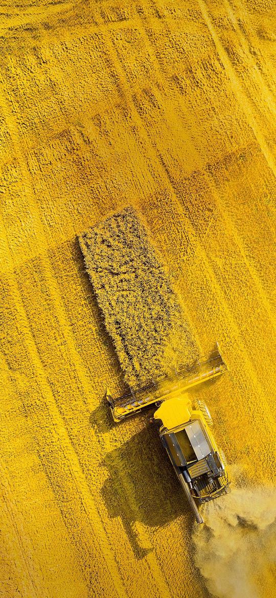 Golden Harvest Aerial View - Related OpersCraft wallpaper