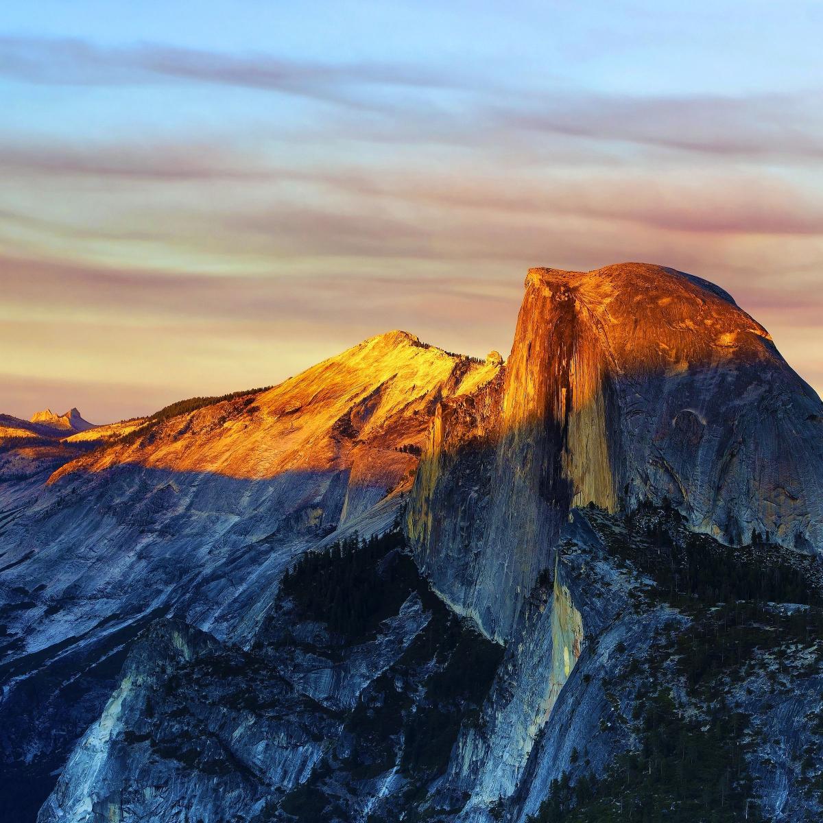 Golden Hour Yosemite Peaks - Related StockWalls wallpaper