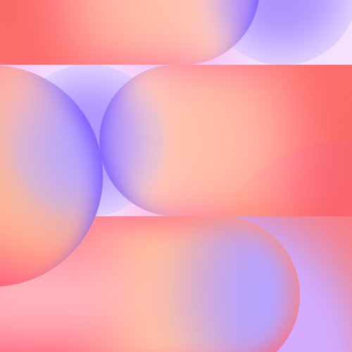 Gradient Sphere Abstract