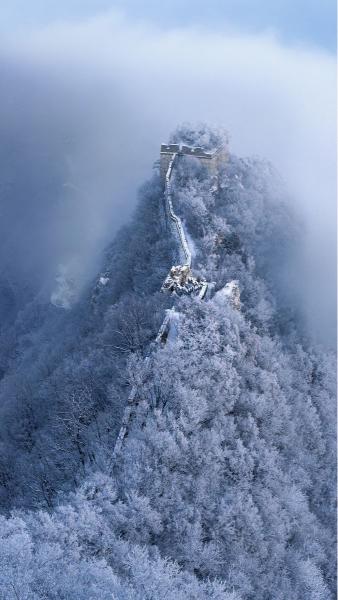 Great Wall Winter Scene - Related StockWalls wallpaper