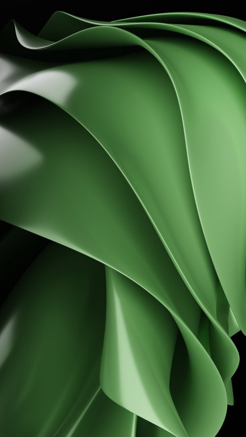 Green Abstract Waves - Related StockWalls wallpaper