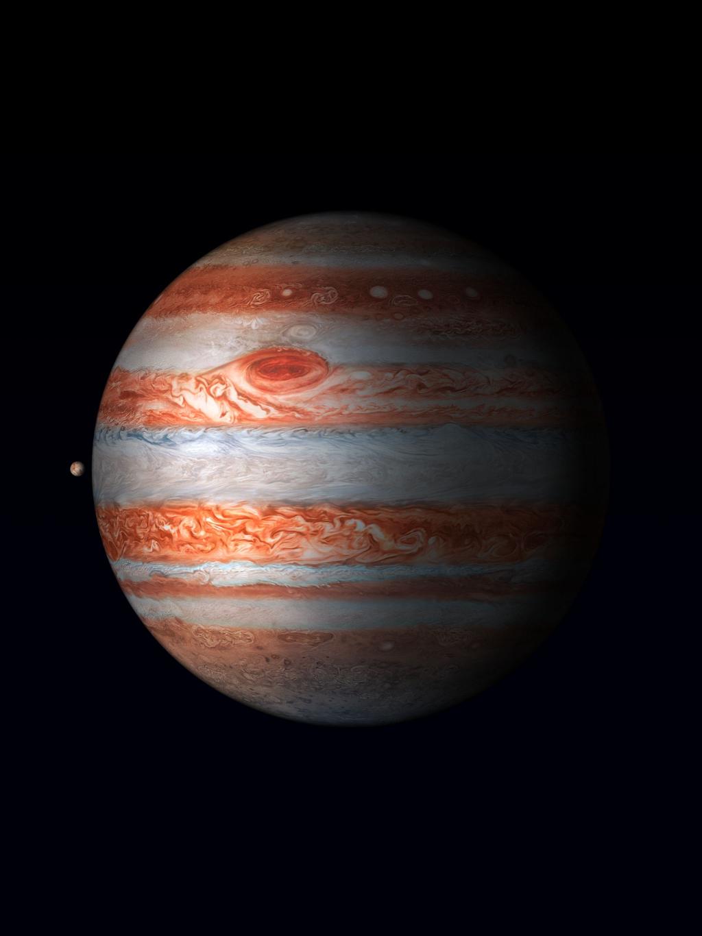 Jupiter and Moon - Related StockWalls wallpaper
