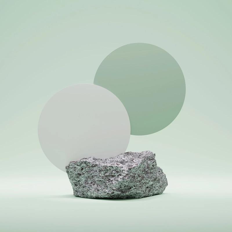 Minimalist Stone Circles - Related StockWalls wallpaper