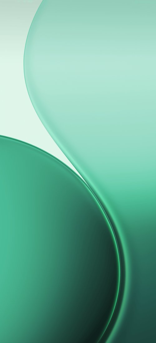 Mint Oppo Reno 14 Wallpaper