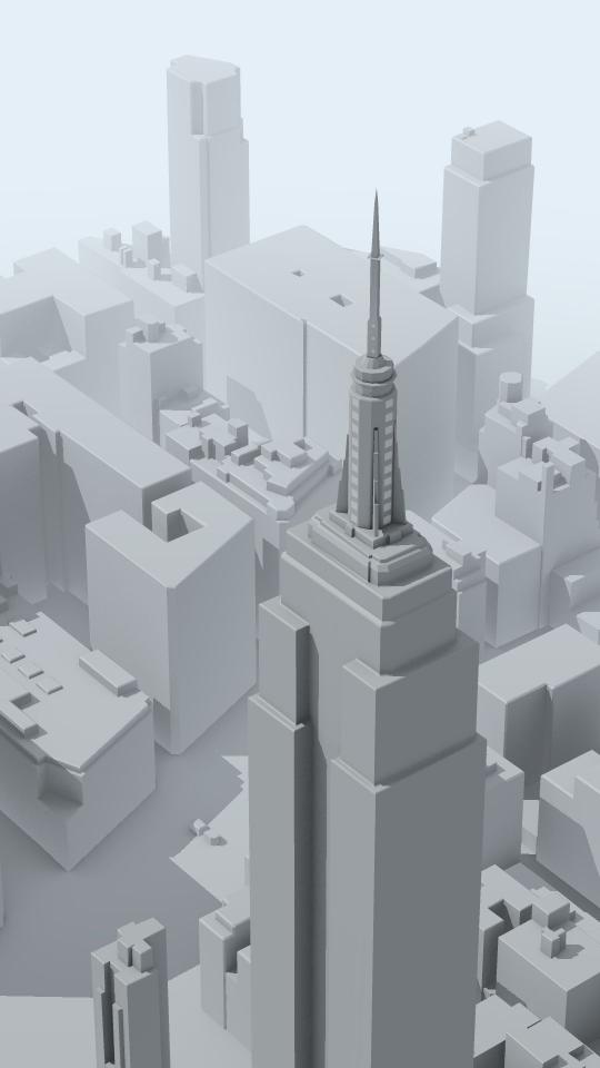 Monochromatic Cityscape View - Related StockWalls wallpaper