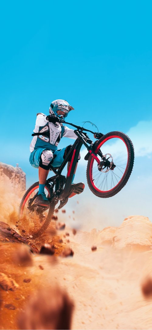 Mountain Bike Jump