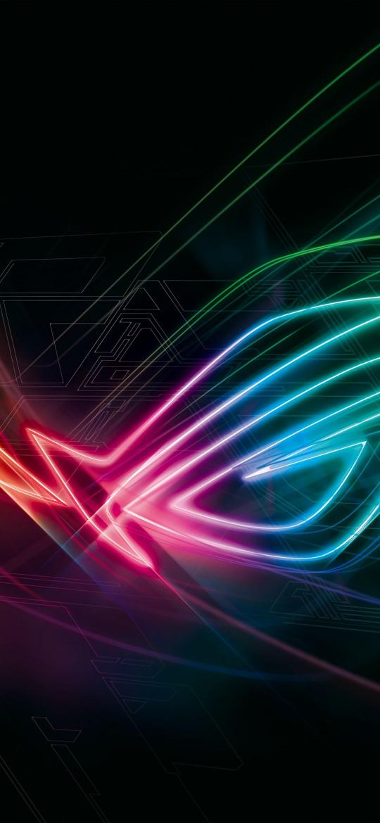 Neon ROG Flow - Related OpersCraft wallpaper