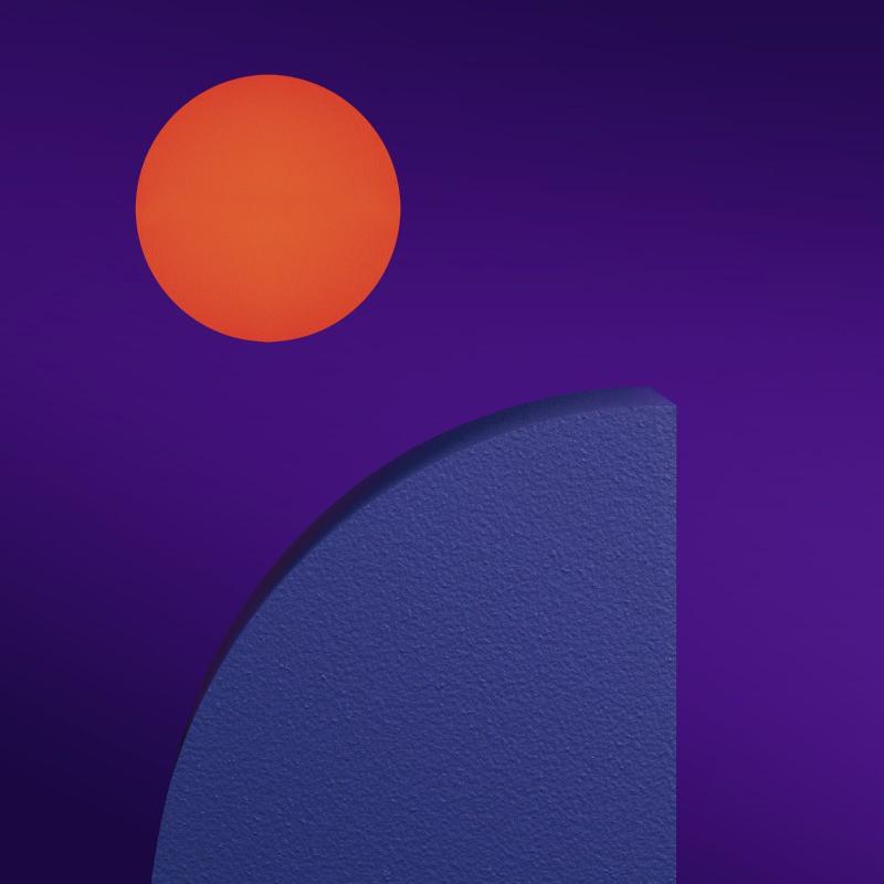Orange Orb Horizon - Related StockWalls wallpaper