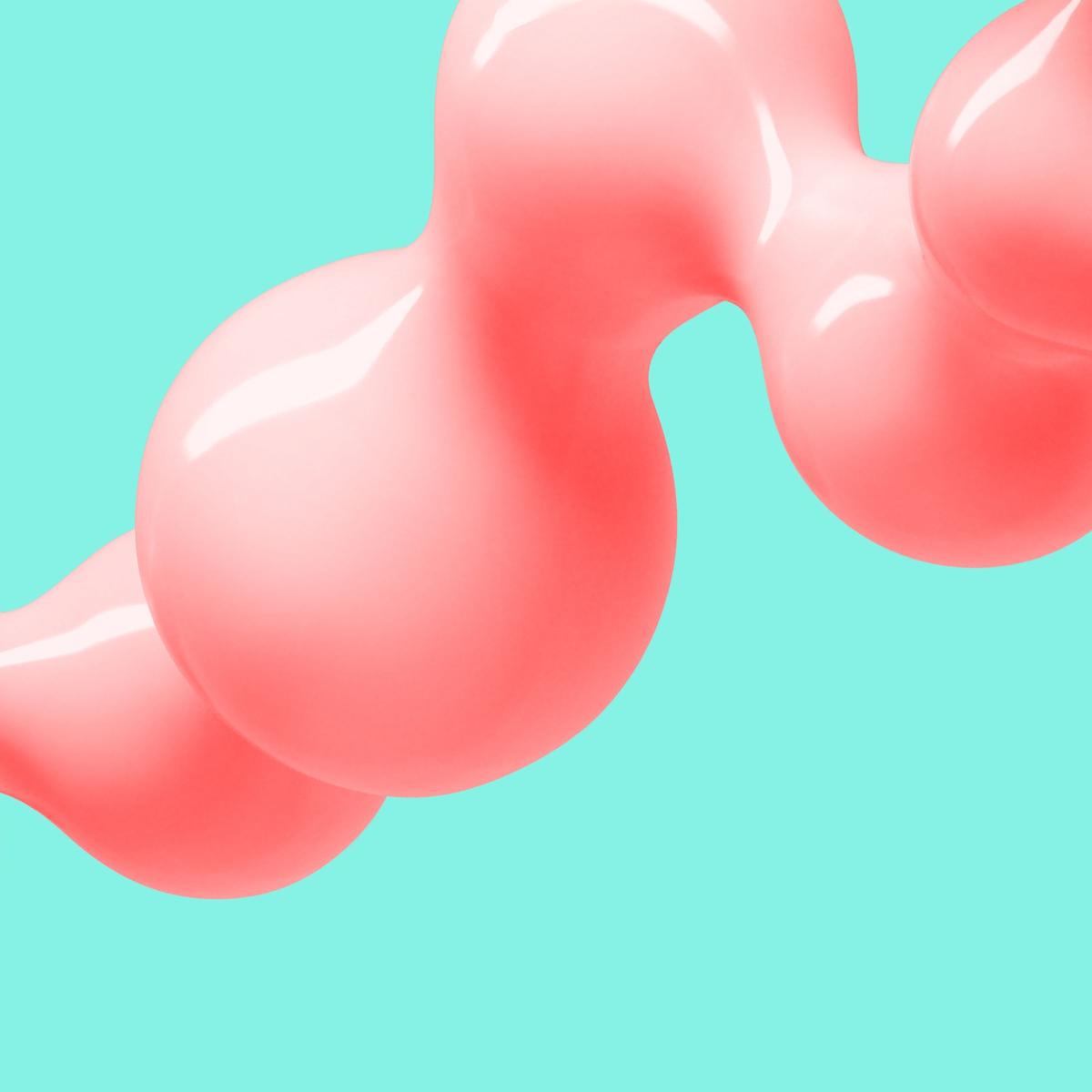 Pink Blob Abstract - Related StockWalls wallpaper
