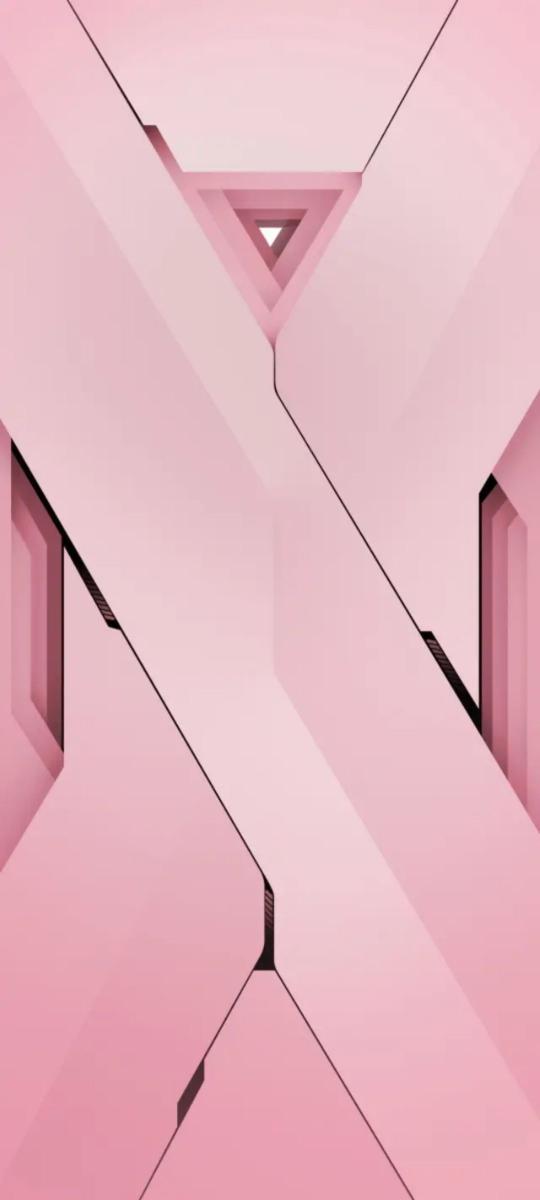 Pink Geometric Tunnel - Related StockWalls wallpaper