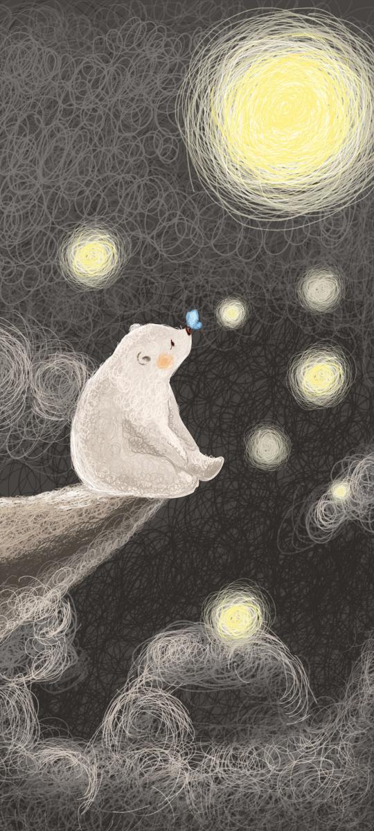 Polar Bear and Butterfly - Related StockWalls wallpaper