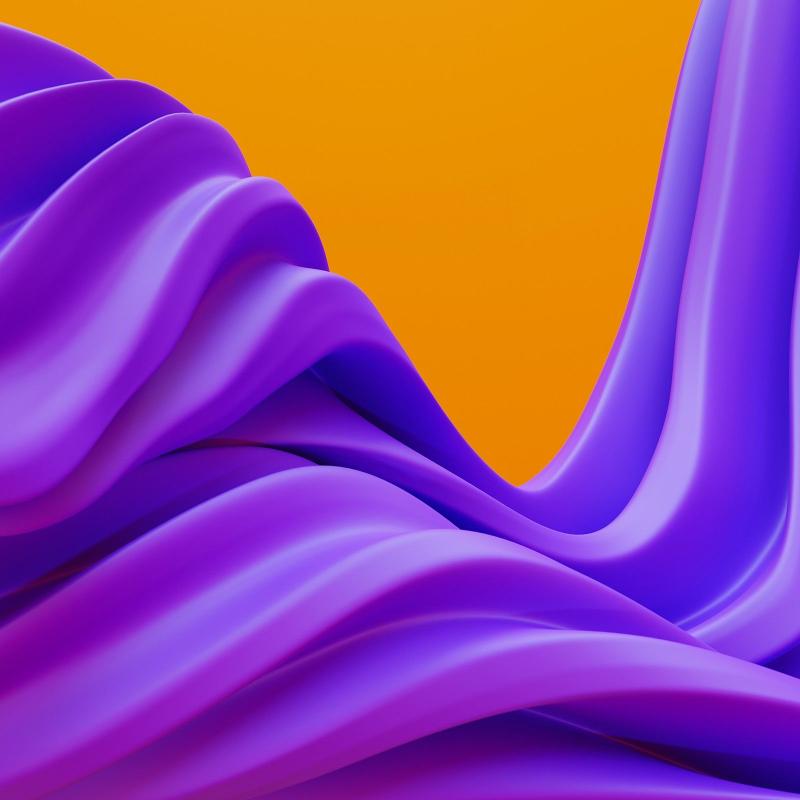 Purple Swirls Orange Background - Related OpersCraft wallpaper