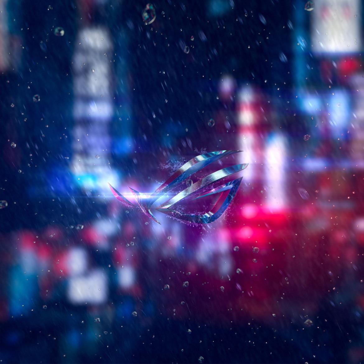Rainy City ROG Logo - Related OpersCraft wallpaper
