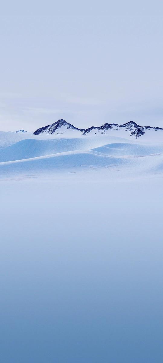Serene Snowy Mountain Landscape - Related StockWalls wallpaper