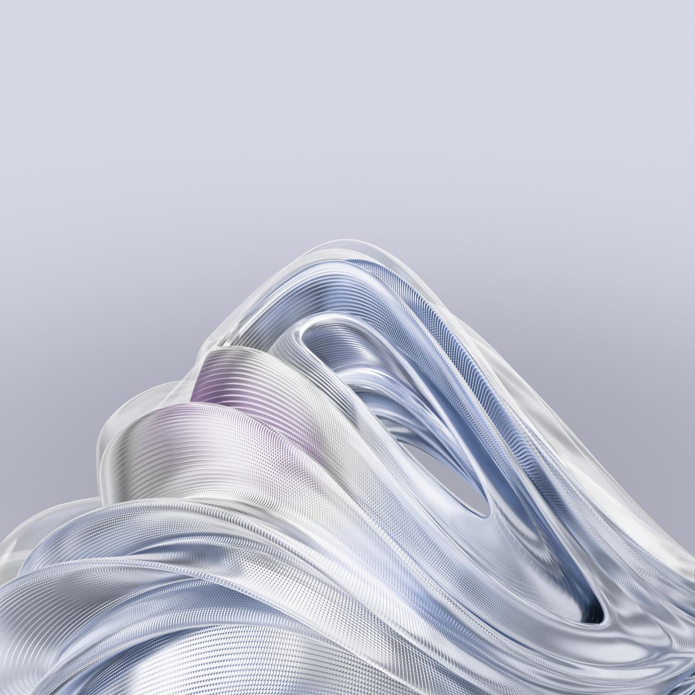 Silver Abstract Waves - Related StockWalls wallpaper