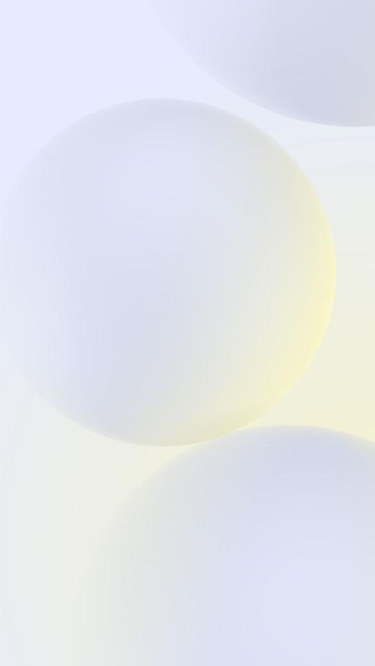 Soft Gradient Spheres - android os Wallpaper