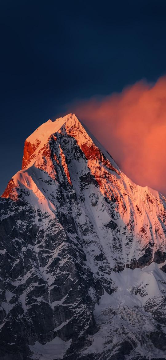 Sunset Mountain Peak - Related OpersCraft wallpaper