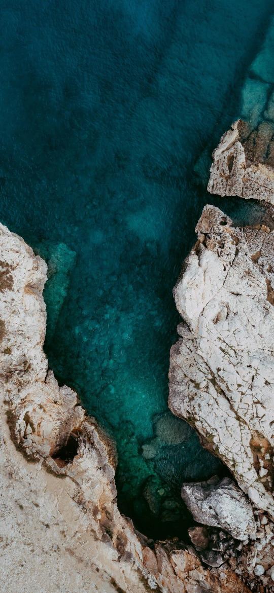Turquoise Cove Aerial - Related StockWalls wallpaper