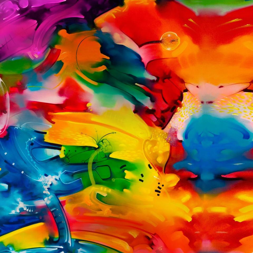 Vibrant Abstract Expression - Related OpersCraft wallpaper