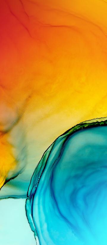 Vibrant Ink Swirls - infinix Wallpaper