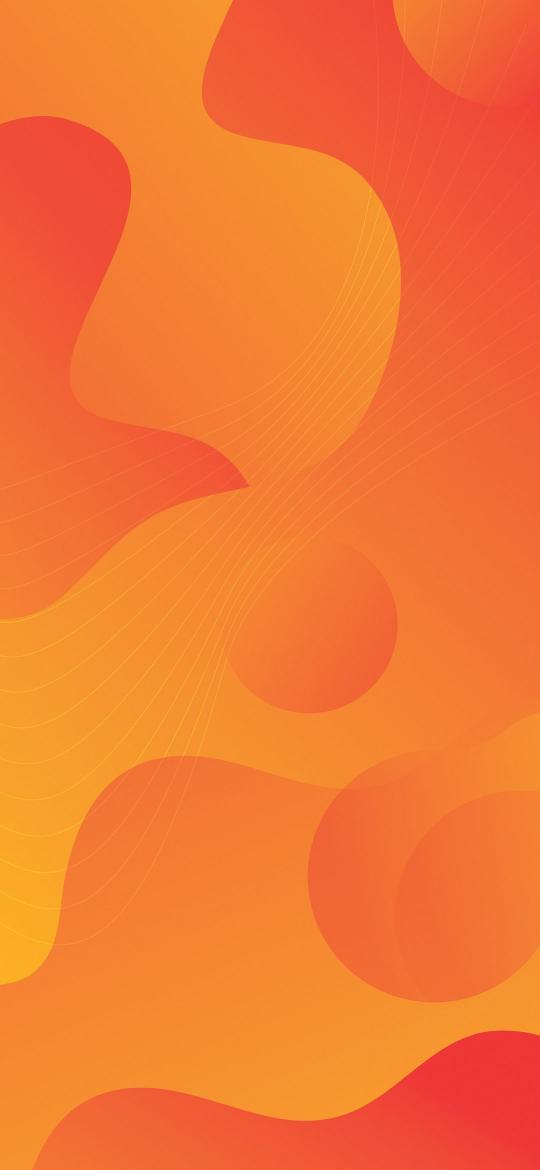 Warm Gradient Waves - Related StockWalls wallpaper