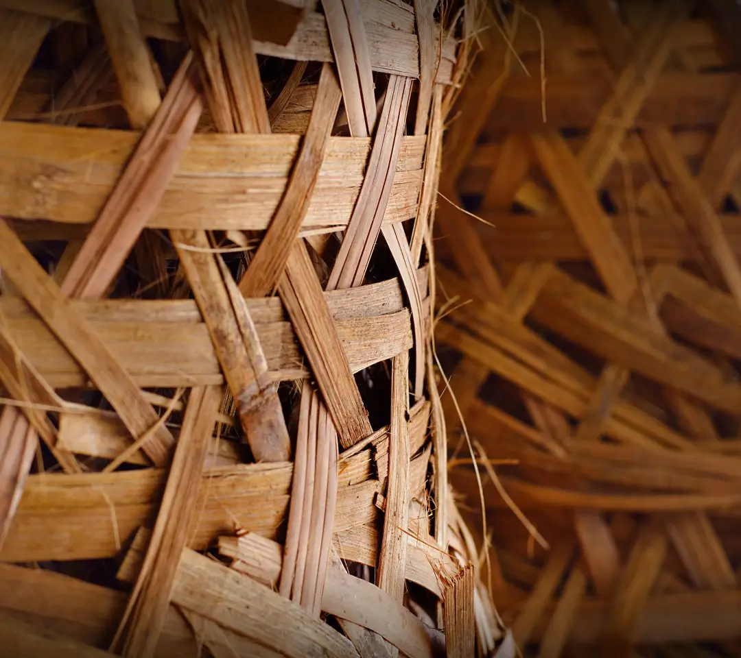 Woven Bamboo Texture - Related Darkify wallpaper