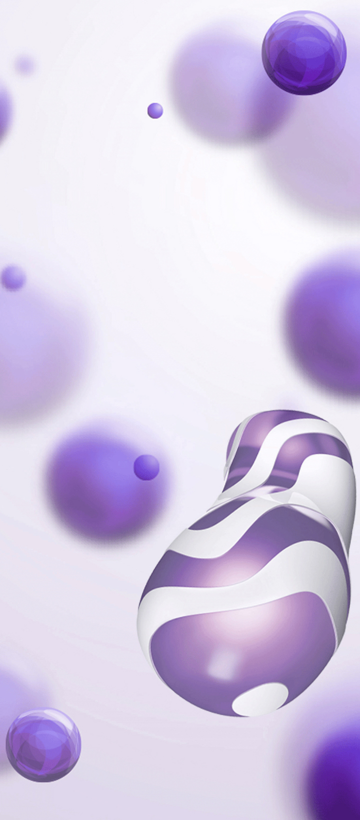 Purple Abstract Bubbles - motorola wallpaper for StockWalls