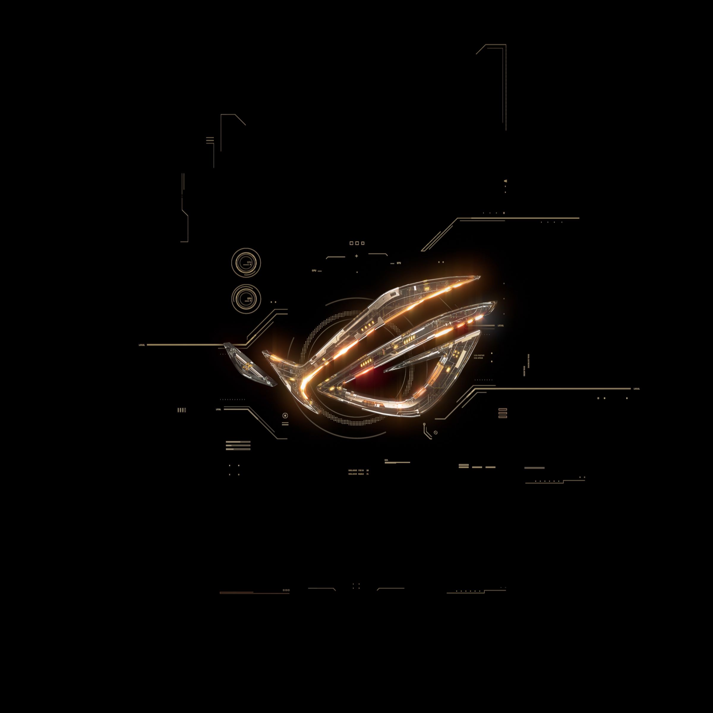 ROG Cybernetic Emblem - asus wallpaper for StockWalls