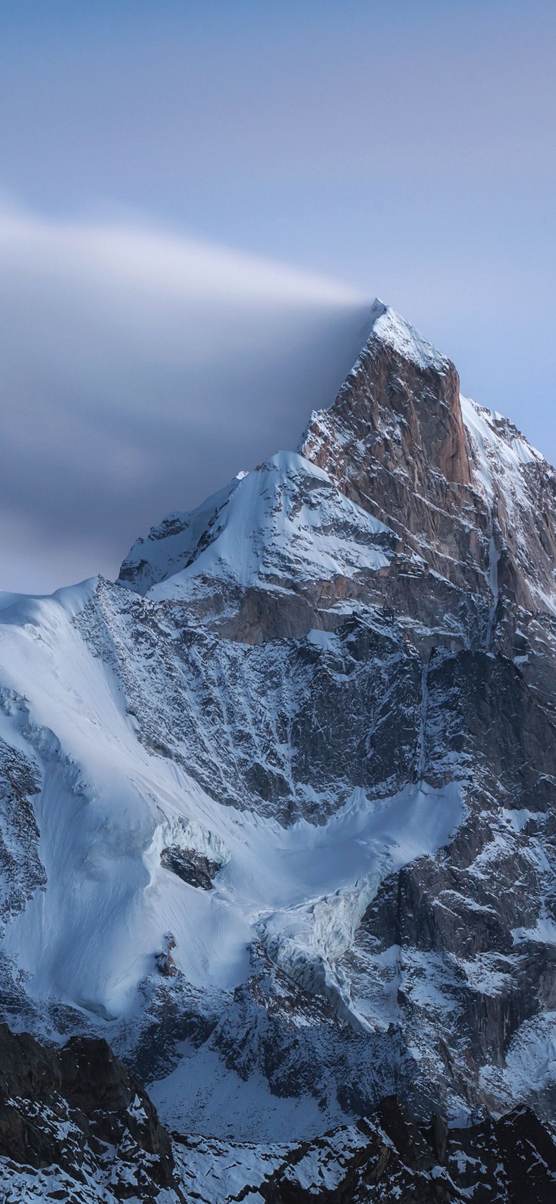 Snowy Mountain Peak - xiaomi wallpaper for StockWalls
