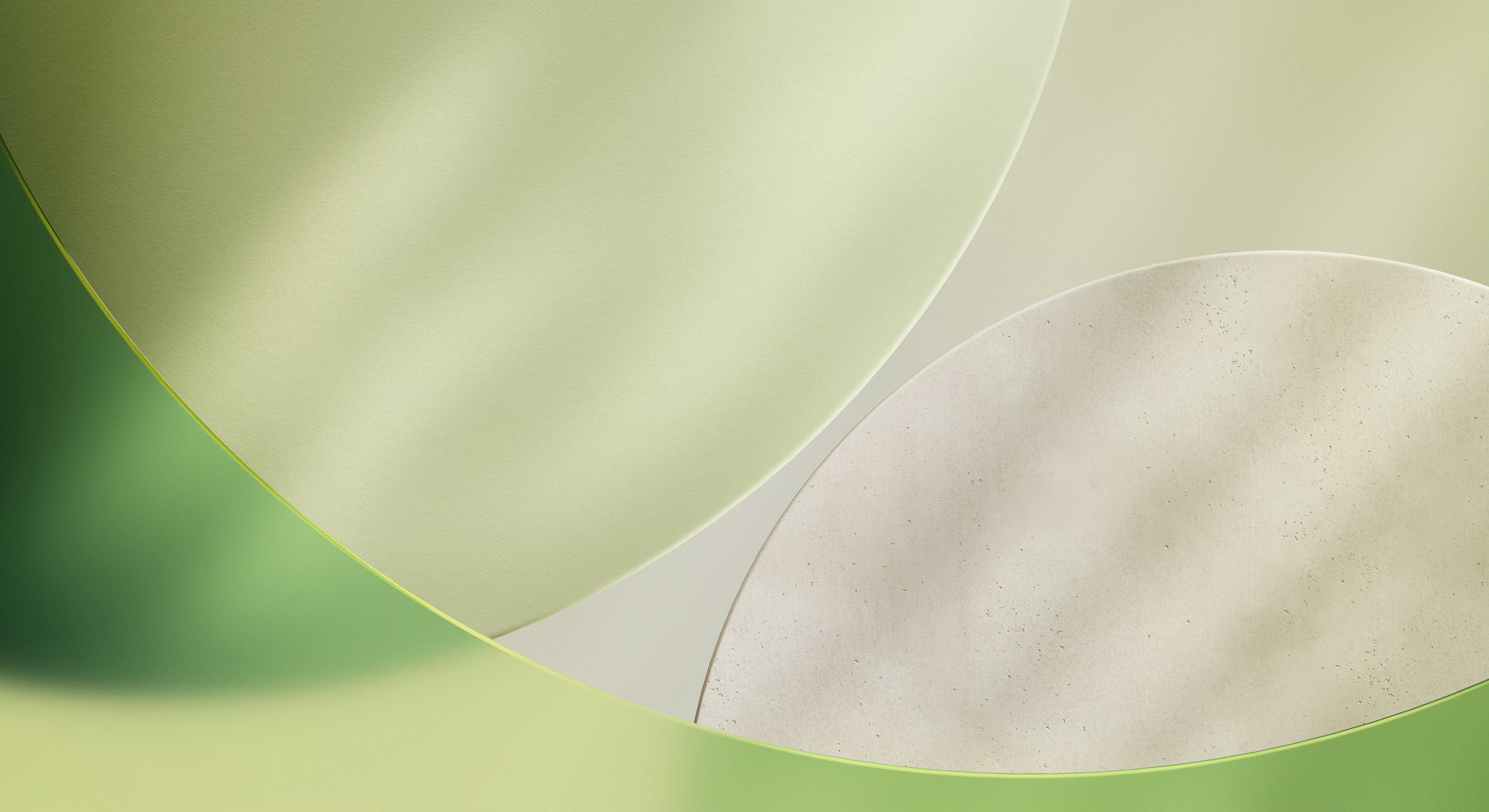 Soft Green Curves Wallpaper - apple wallpaper for Tablet