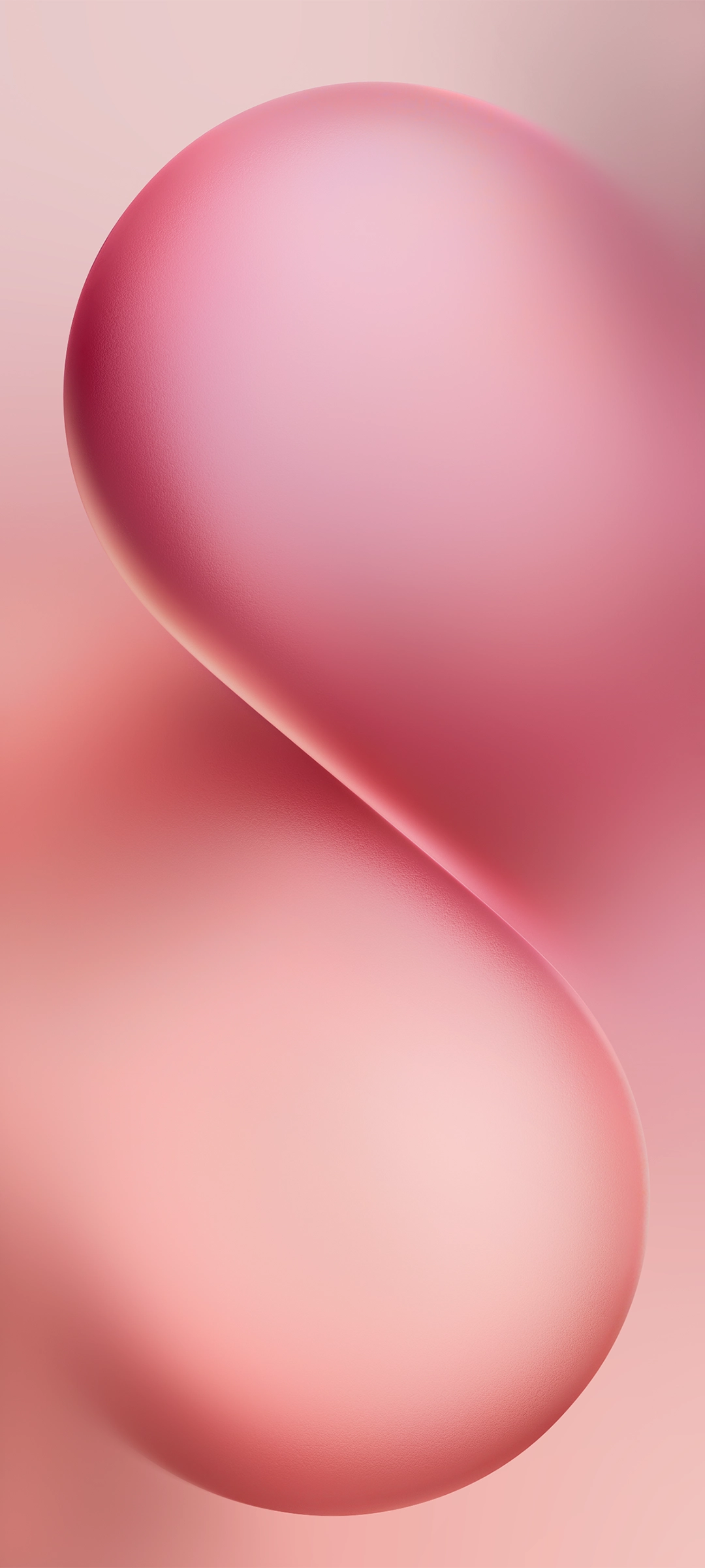 Soft Pink Gradient Curves - vivo wallpaper for StockWalls