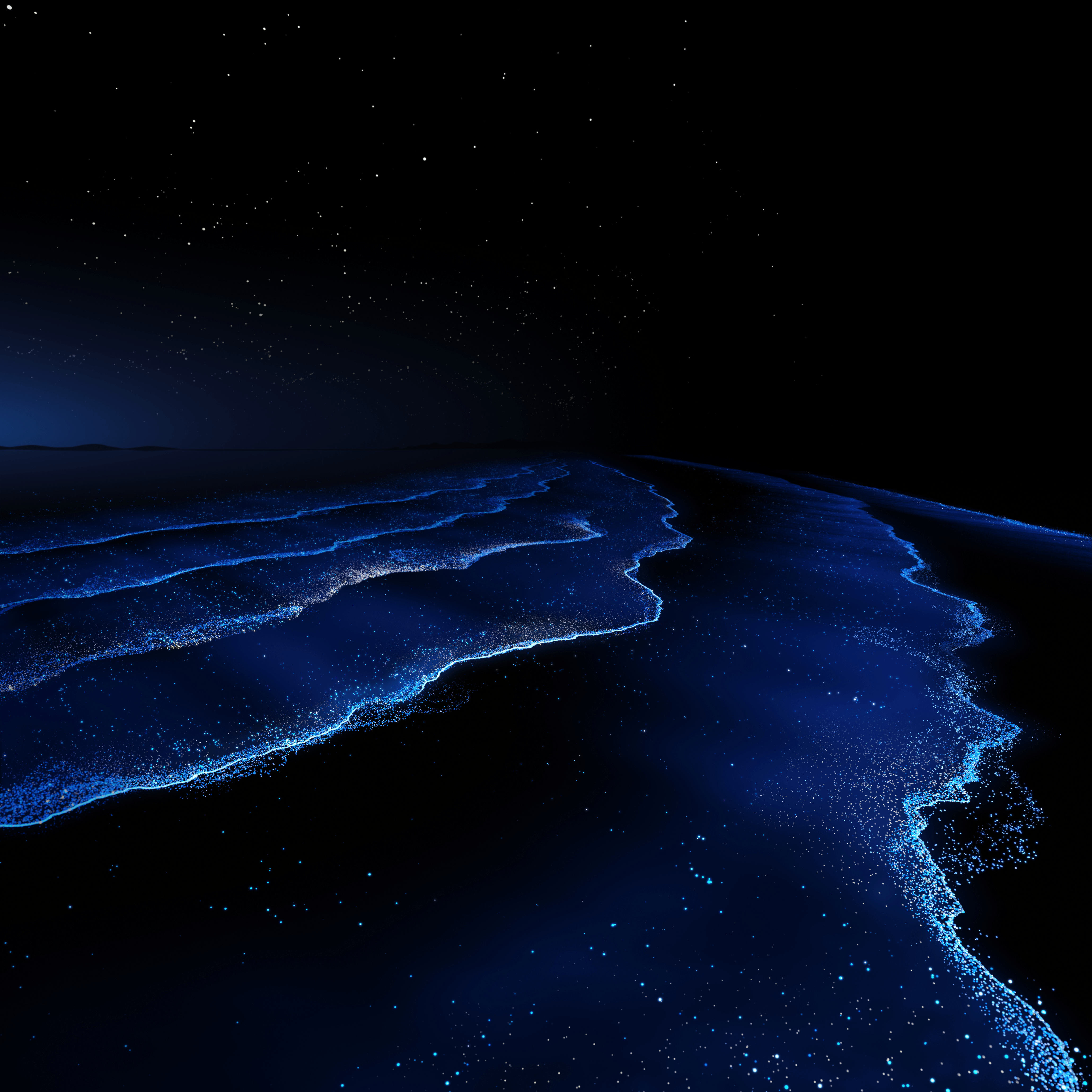 Starlit Ocean Huawei WallpaperS - huawei wallpaper for StockWalls