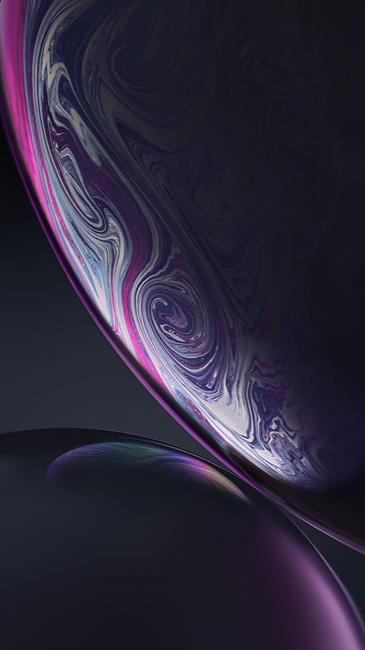 Swirling Cosmic Nebula - apple wallpaper for StockWalls