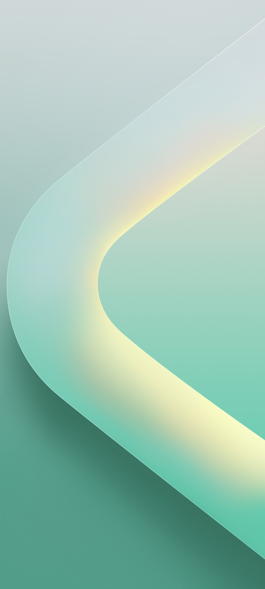 Teal Gradient Curve - tecno wallpaper for StockWalls