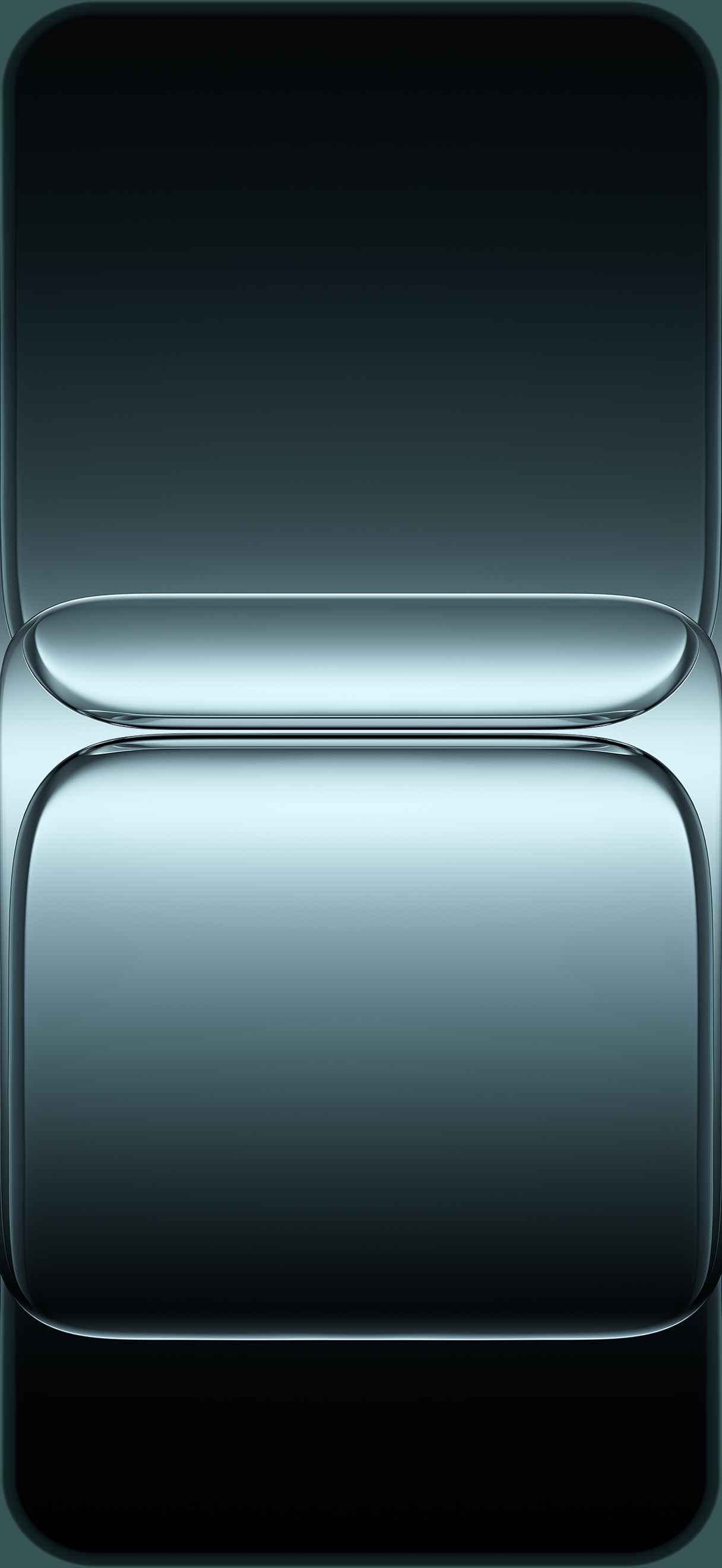 Teal Metallic Abstract Shapes - oneplus wallpaper for StockWalls