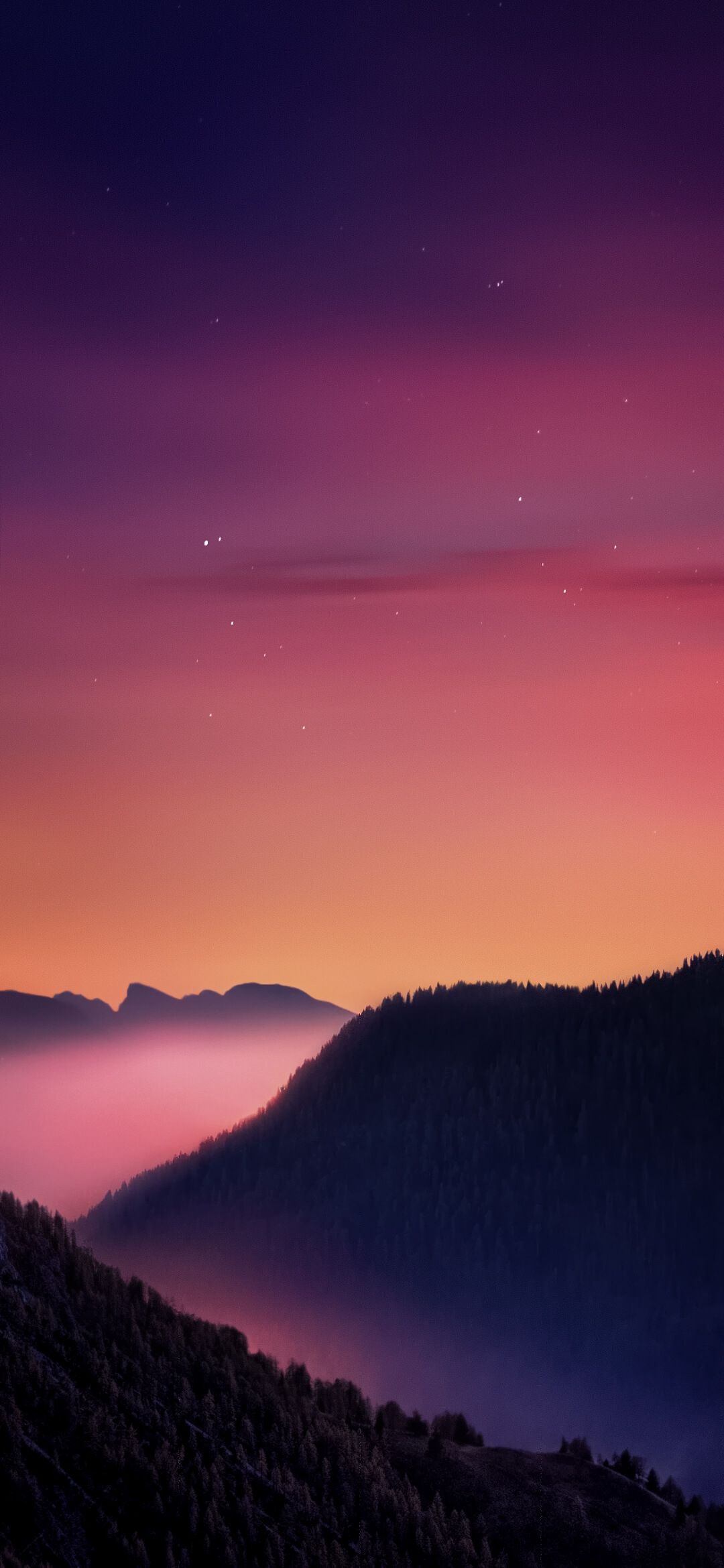 Twilight Mountain Mist - xiaomi wallpaper for StockWalls