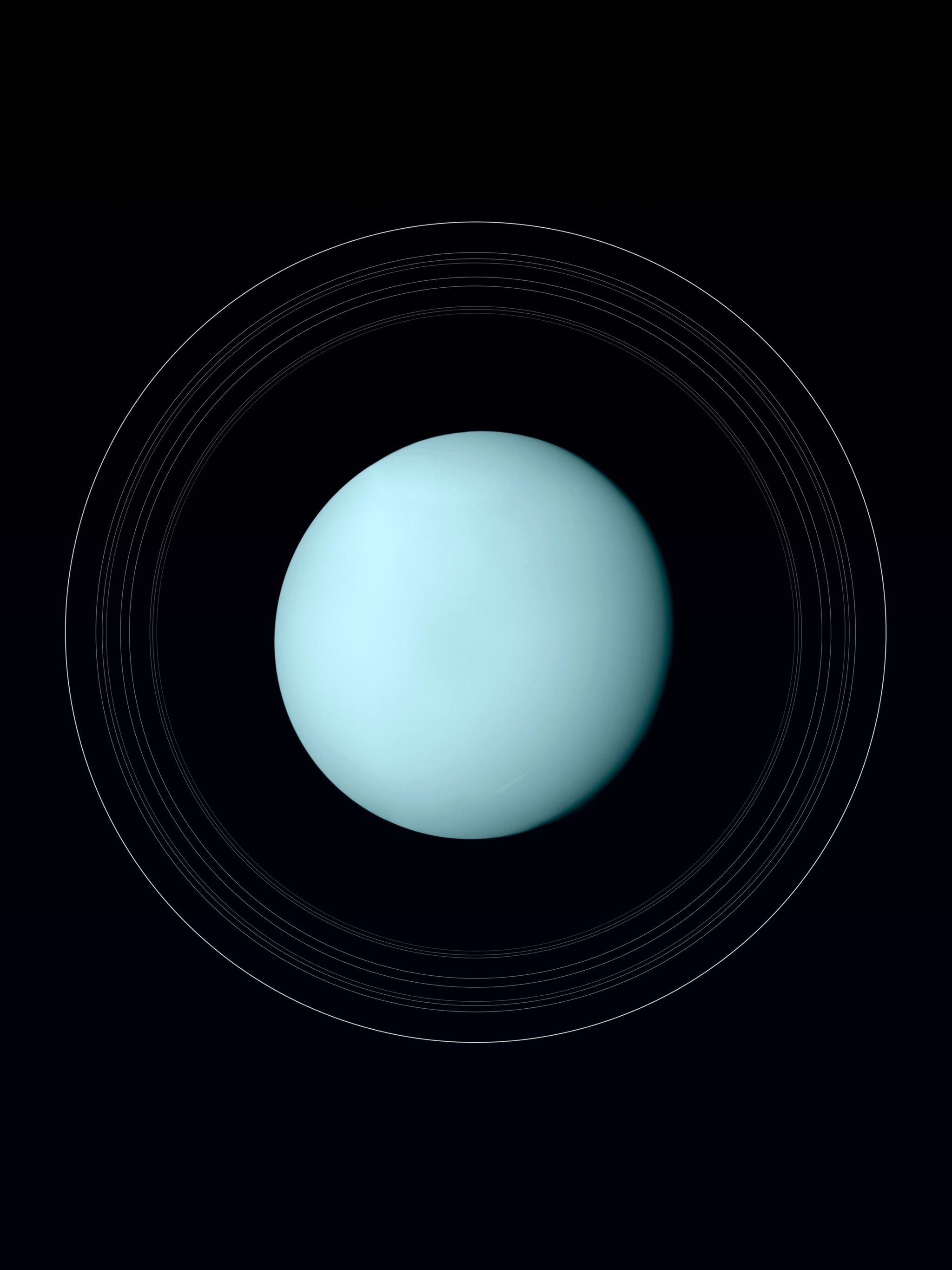 Uranus Ringed Planet - apple wallpaper for StockWalls
