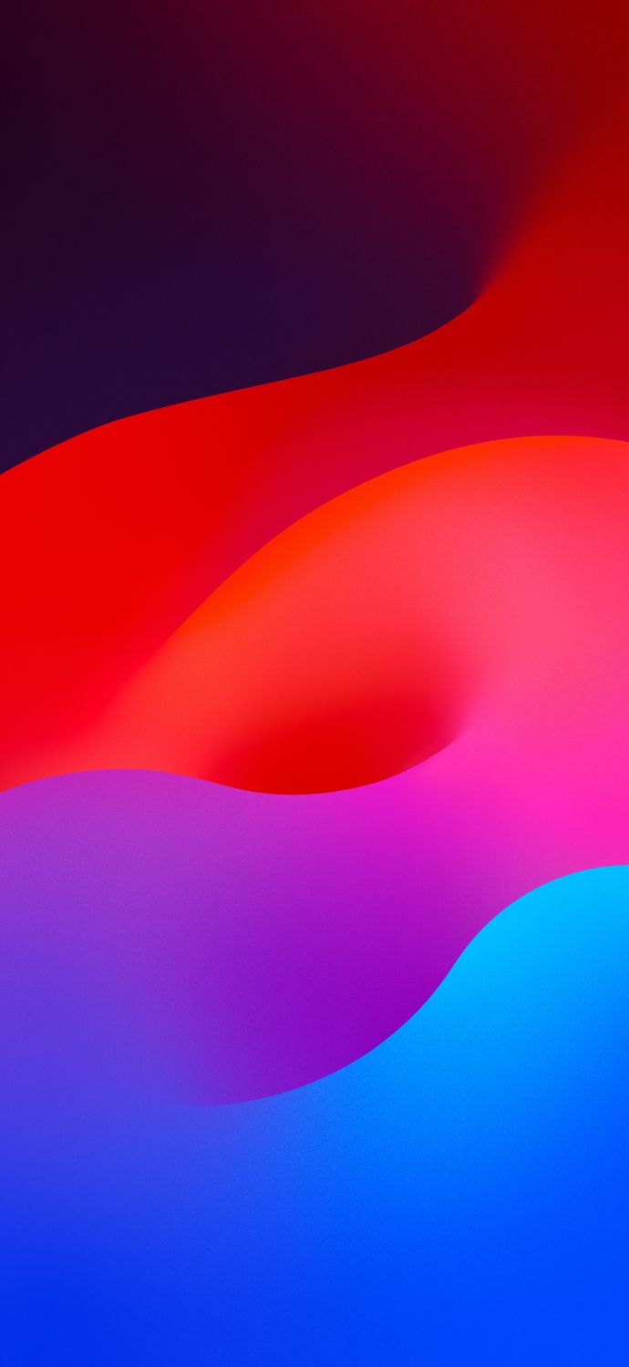Vibrant Gradient Waves - apple wallpaper for StockWalls