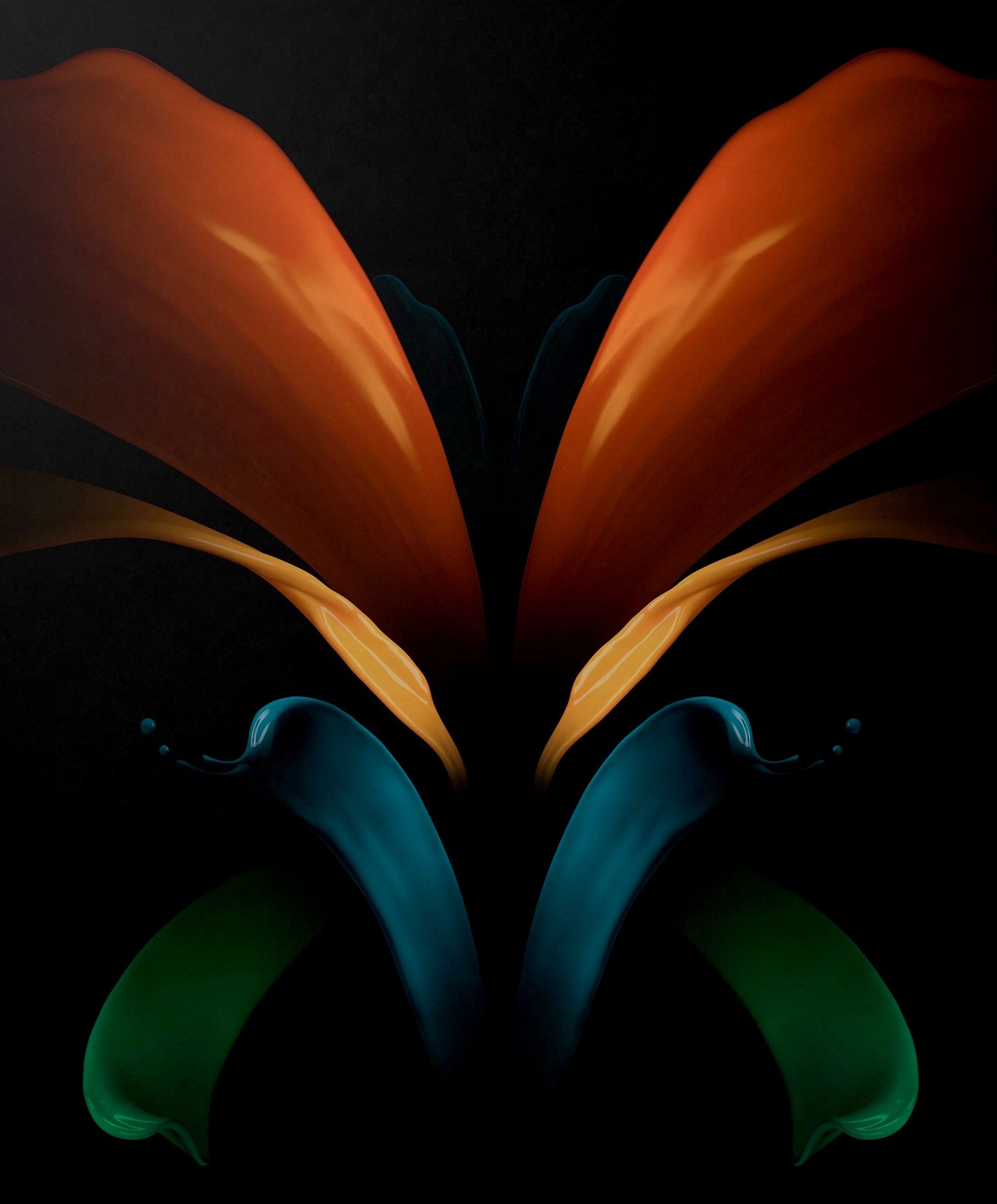 Vibrant Paint Splatter Abstract - samsung wallpaper for StockWalls