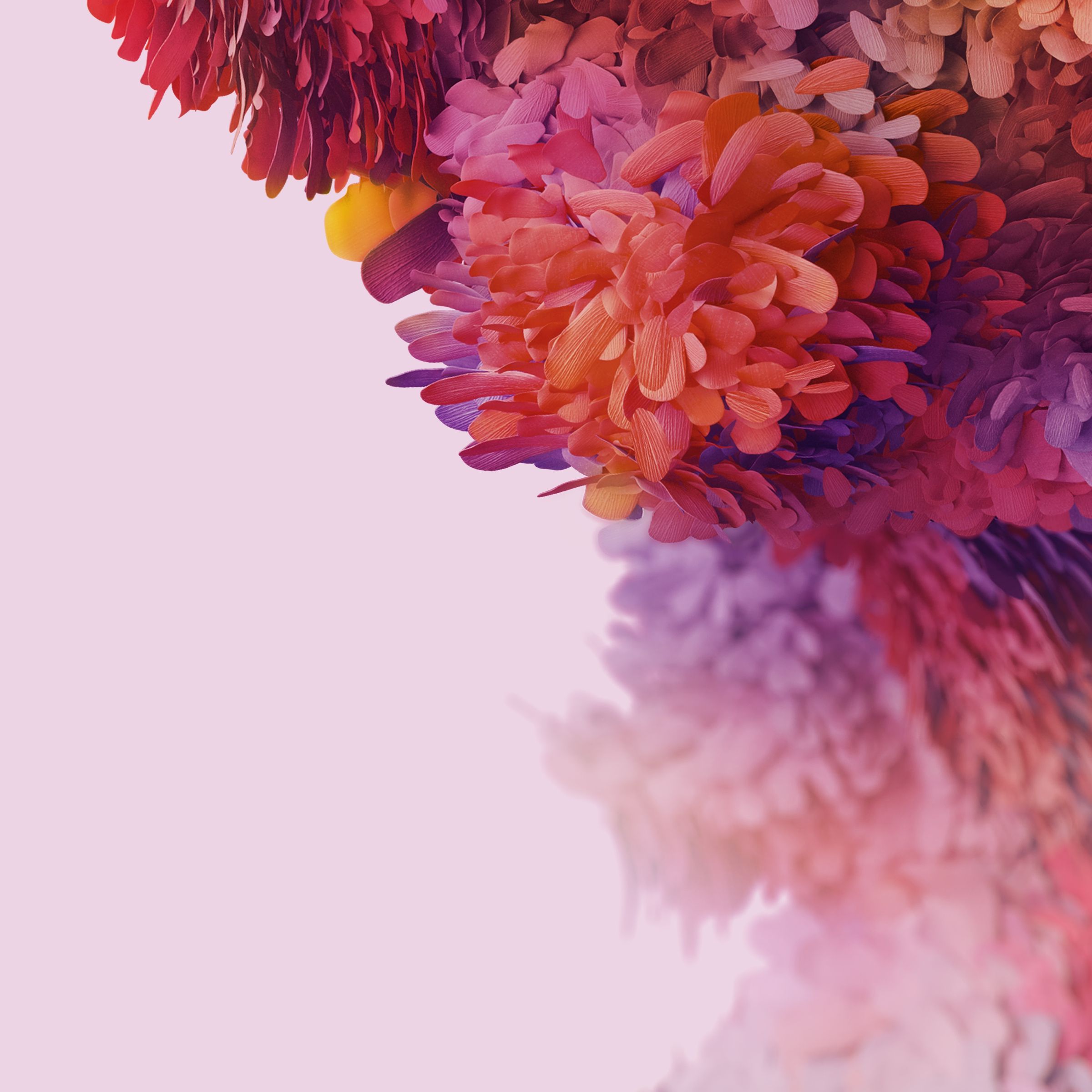 Vibrant Petal Cascade - samsung wallpaper for StockWalls
