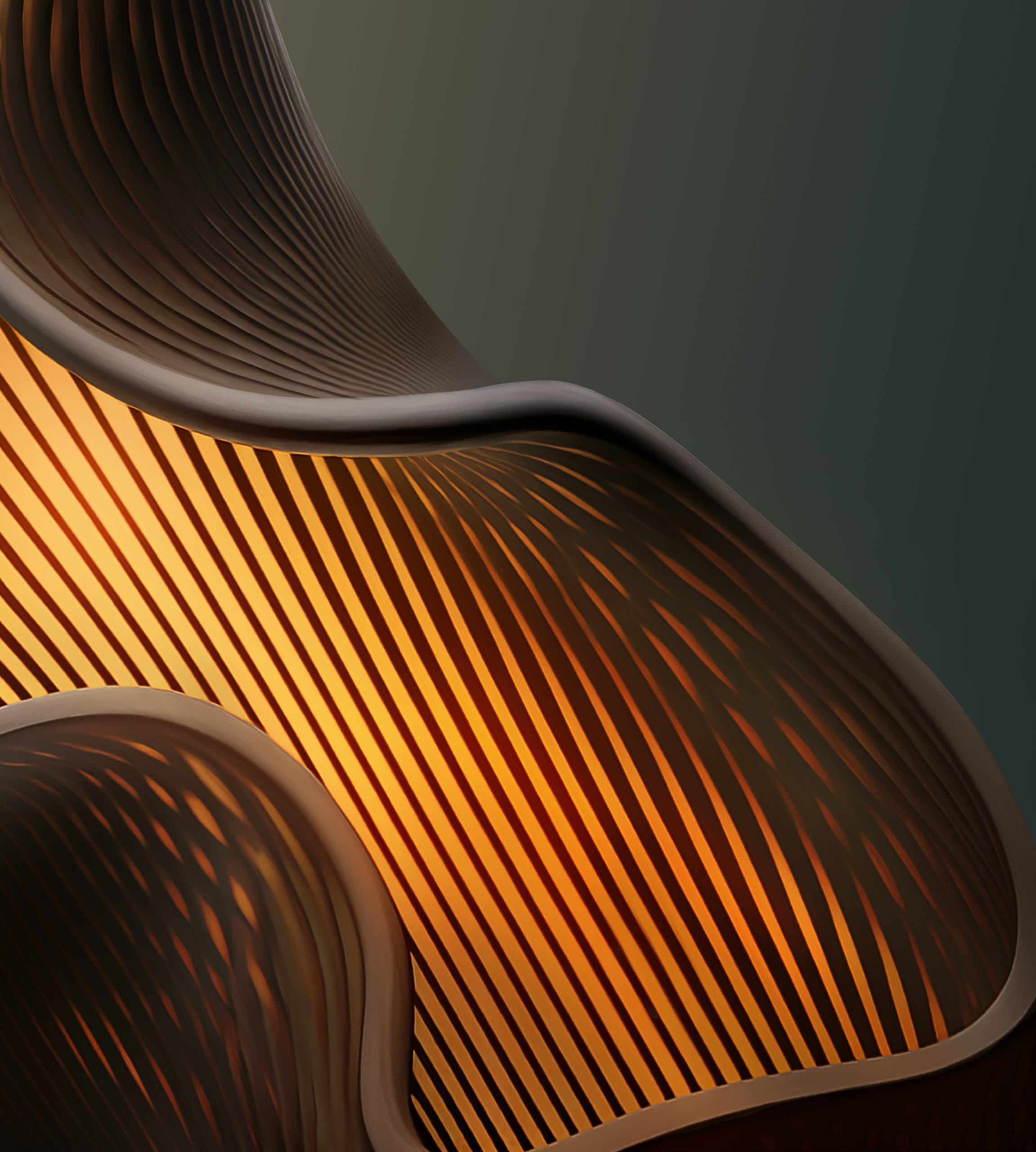 Warm Abstract Waves - motorola wallpaper for StockWalls