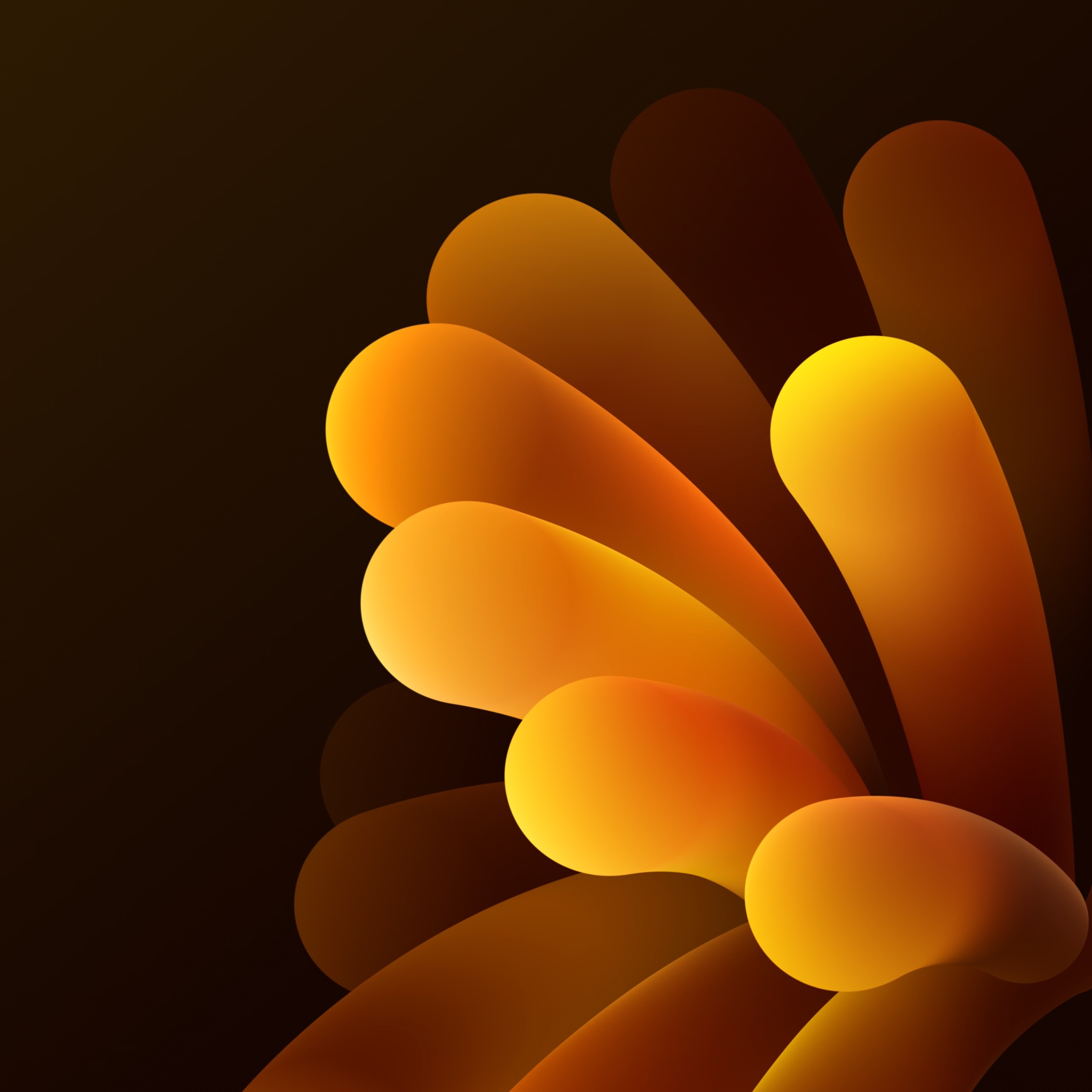 Warm Gradient Flow - vivo wallpaper for StockWalls