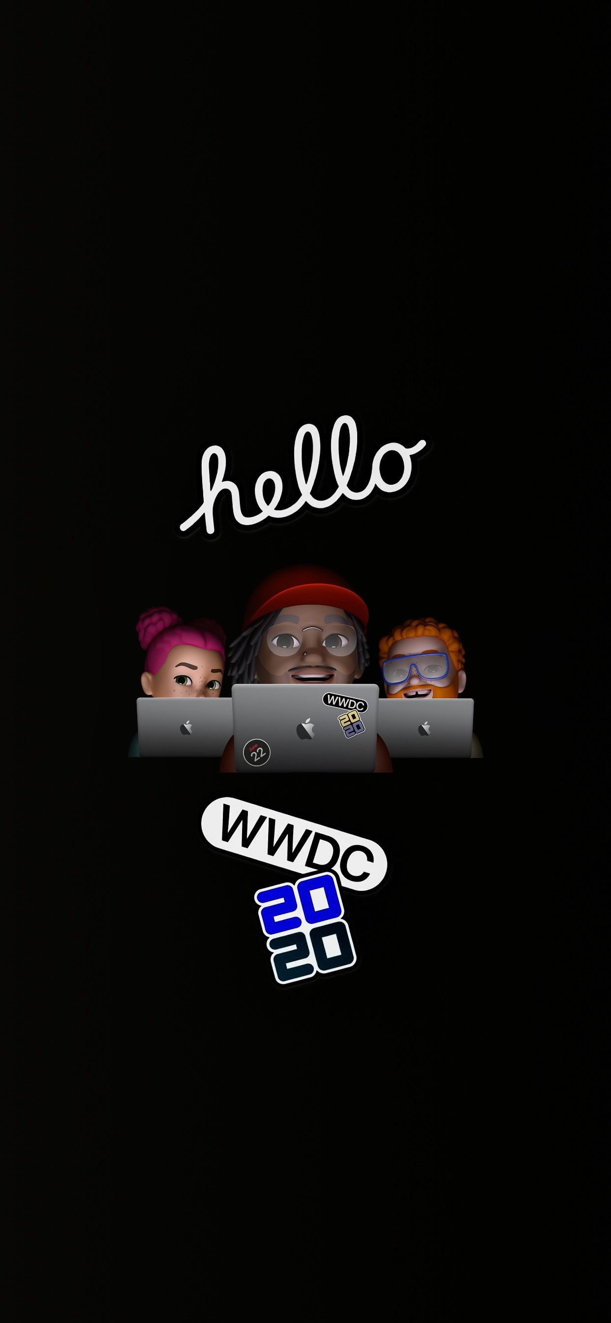 WWDC 2020 Trio - apple wallpaper for StockWalls